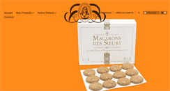 Desktop Screenshot of macaron-de-nancy.com
