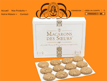 Tablet Screenshot of macaron-de-nancy.com